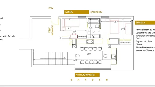 Rooms in Madrid Chamartín - photo 10