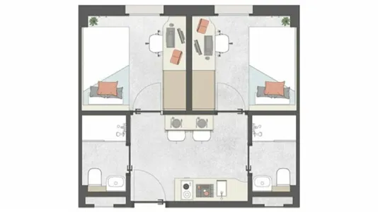 Rooms in Getafe - photo 6