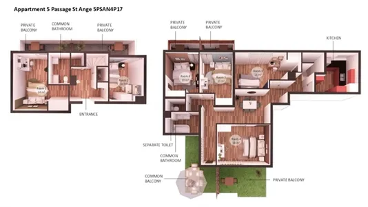 Rooms in Paris 17ème arrondissement - photo 10