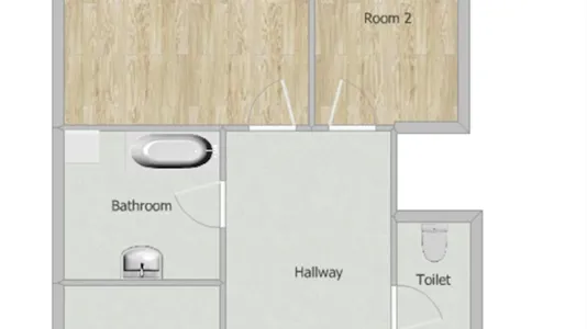 Rooms in Vienna Brigittenau - photo 1