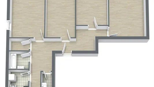 Rooms in Munich Schwabing-West - photo 6