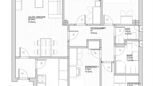 Rooms in Madrid Carabanchel - photo 9