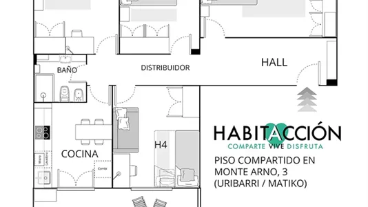 Rooms in Bilbao - photo 10