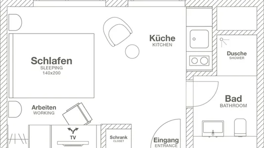 Apartments in Wolfsburg - photo 9