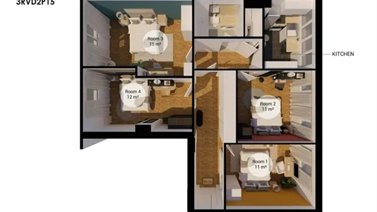 Rooms in Paris 15ème arrondissement - photo 10