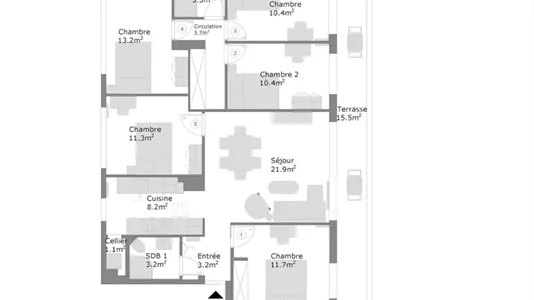 Rooms in Palaiseau - photo 8