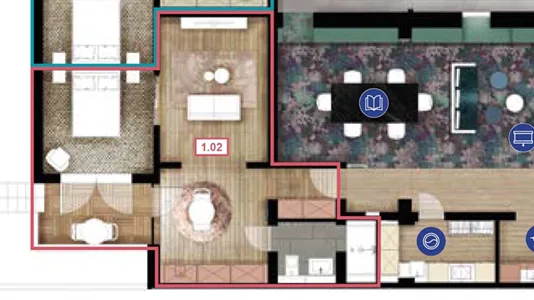 Apartments in Brussels Elsene - photo 8