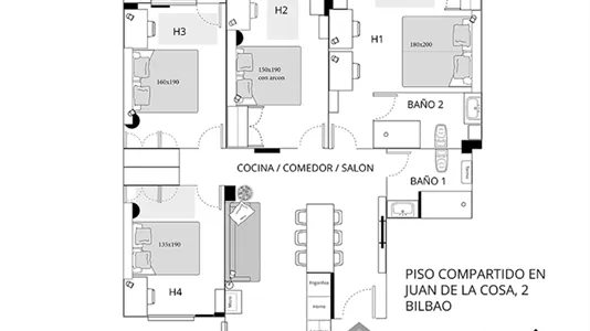 Rooms in Bilbao - photo 8