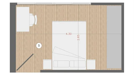 Rooms in Madrid Ciudad Lineal - photo 7