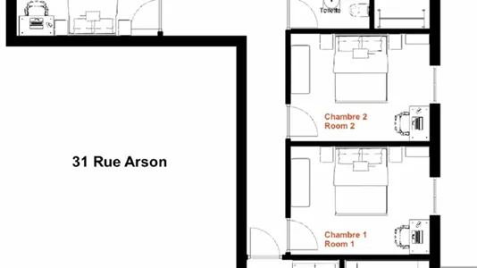 Rooms in Nice - photo 10