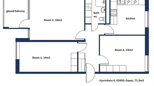 Rooms in Espoo - photo 2