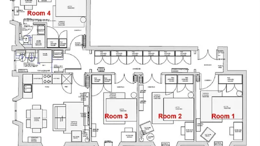 Rooms in Florence - photo 1