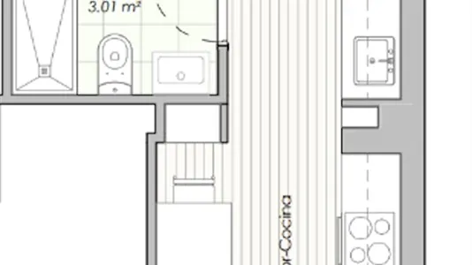 Apartments in Madrid Ciudad Lineal - photo 7