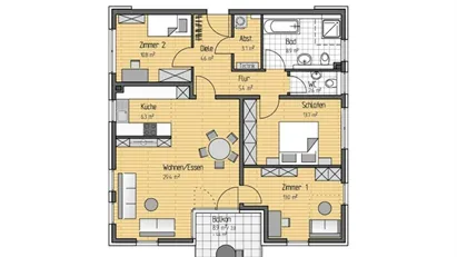 Apartment for rent in Neu-Ulm, Bayern