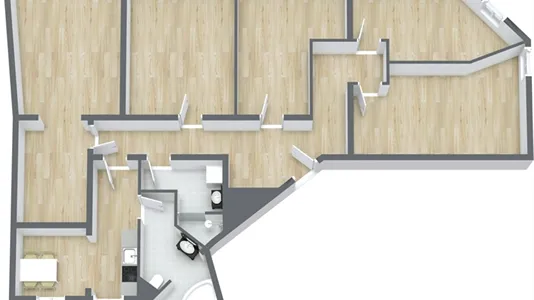 Rooms in Berlin Friedrichshain-Kreuzberg - photo 9