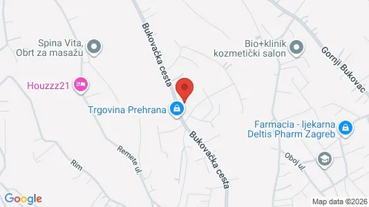 Apartments for rent i Sljeme (Medvednica-Tomislavac) - kort over placeringen