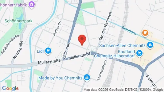 Apartments for rent in Chemnitz - Photo from Google Street View