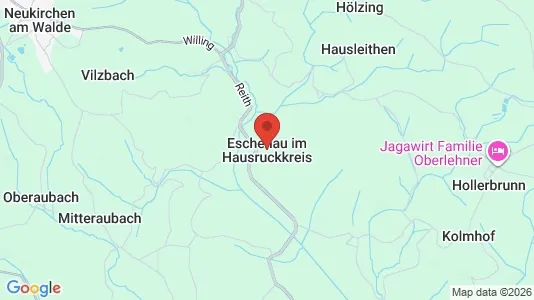 Apartments for rent i Eschenau im Hausruckkreis - kort over placeringen