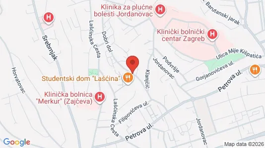 Apartments for rent i Sljeme (Medvednica-Tomislavac) - kort over placeringen