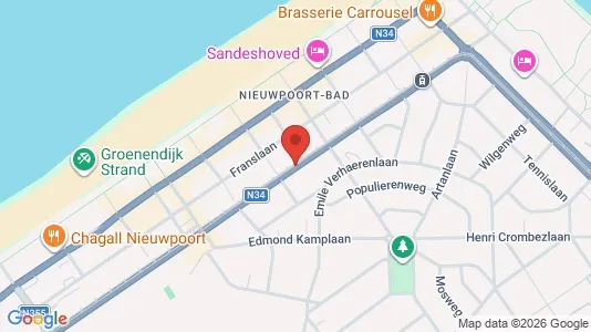Apartments for rent in Nieuwpoort - Photo from Google Street View