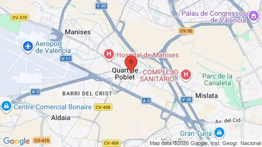 Houses for rent i Quart de Poblet - kort over placeringen