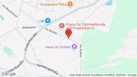 Apartments for rent i Osterholz - kort over placeringen