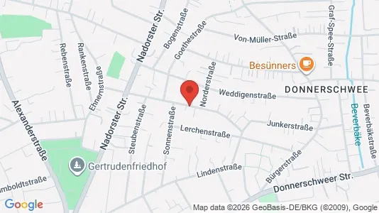 Apartments for rent i Oldenburg - kort over placeringen