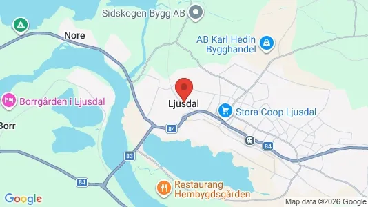Apartments for rent in Ljusdal - Photo from Google Street View