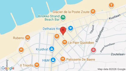 Apartments for rent in Knokke-Heist - Photo from Google Street View