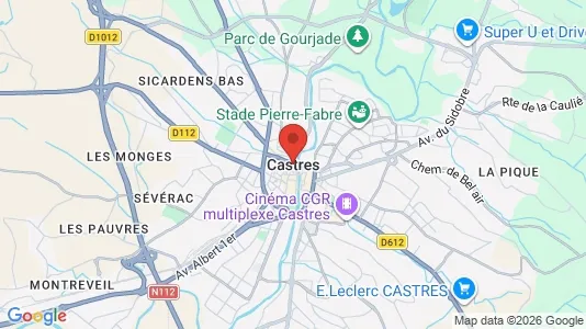 Apartments for rent in Castres - Photo from Google Street View