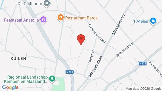 Apartments for rent i Genk - kort over placeringen