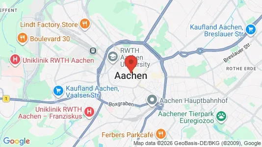 Rooms for rent in Aachen - Photo from Google Street View