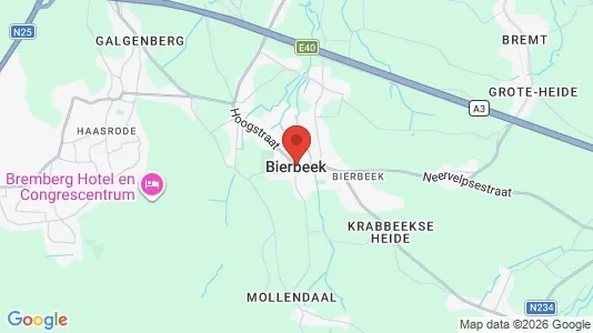 Apartments for rent i Bierbeek - kort over placeringen