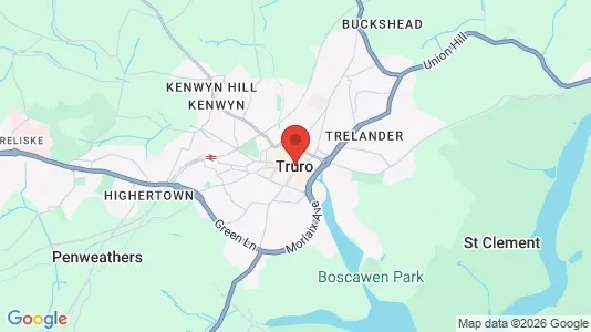 Apartments for rent in Truro - Cornwall - Photo from Google Street View
