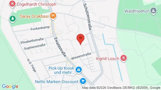 Apartments for rent i Recklinghausen - kort over placeringen