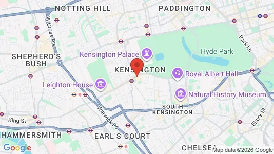 Apartments for rent in London W8 - Photo from Google Street View
