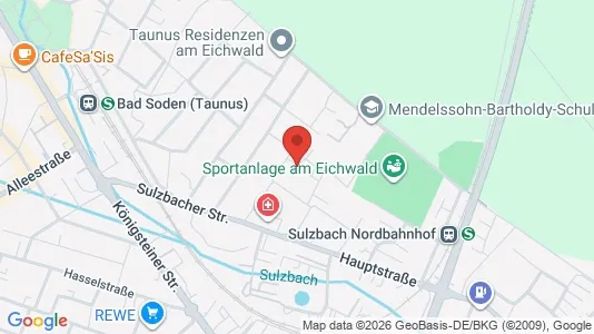 Apartments for rent i Main-Taunus-Kreis - kort over placeringen
