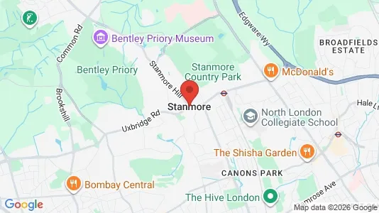 Apartments for rent i Stanmore - Middlesex - kort over placeringen
