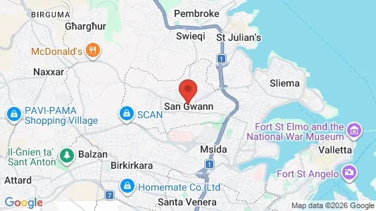 Apartments for rent in San Ġwann - Photo from Google Street View