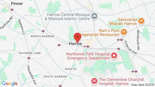 Apartments for rent i Harrow - Middlesex - kort over placeringen