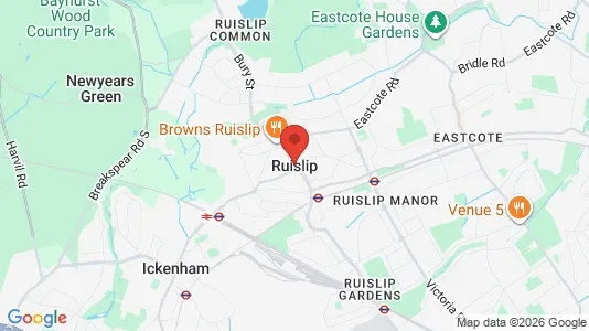 Houses for rent in Ruislip - Middlesex - Photo from Google Street View