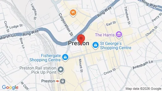 Apartments for rent in Preston - Lancashire - Photo from Google Street View