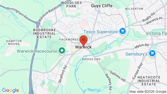 Apartments for rent in Warwick - Warwickshire - Photo from Google Street View