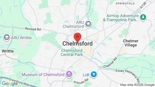Apartments for rent in Chelmsford - Essex - Photo from Google Street View