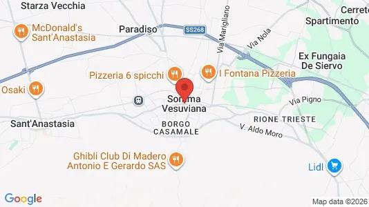 Apartments for rent i Somma Vesuviana - kort over placeringen