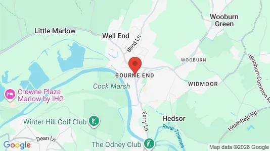 Apartments for rent i Bourne end - Buckinghamshire - kort over placeringen