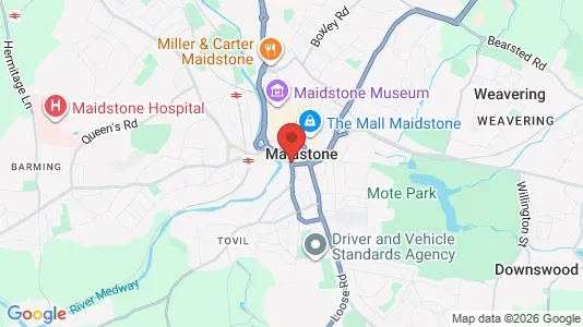 Apartments for rent in Maidstone - Kent - Photo from Google Street View