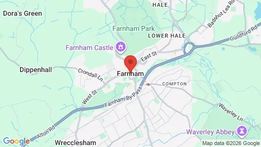 Apartments for rent in Farnham - Surrey - Photo from Google Street View