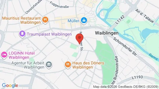 Apartments for rent i Rems-Murr-Kreis - kort over placeringen