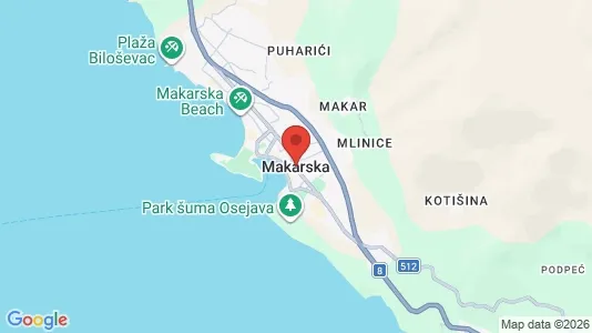 Houses for rent in Makarska - Photo from Google Street View